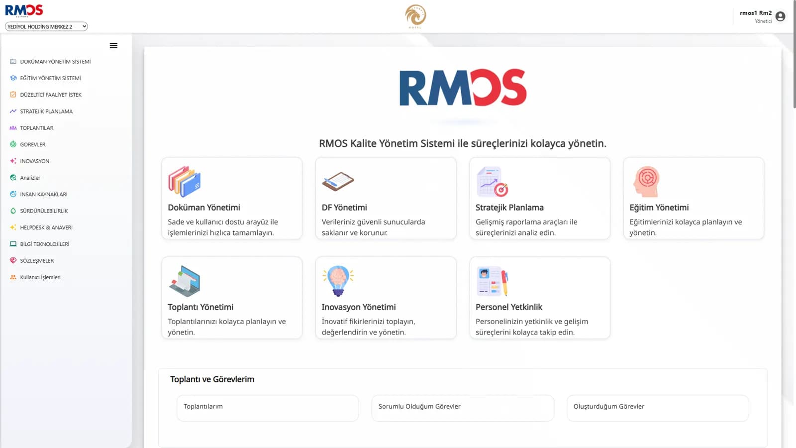 RMOS Kalite ve Doküman Yönetimi